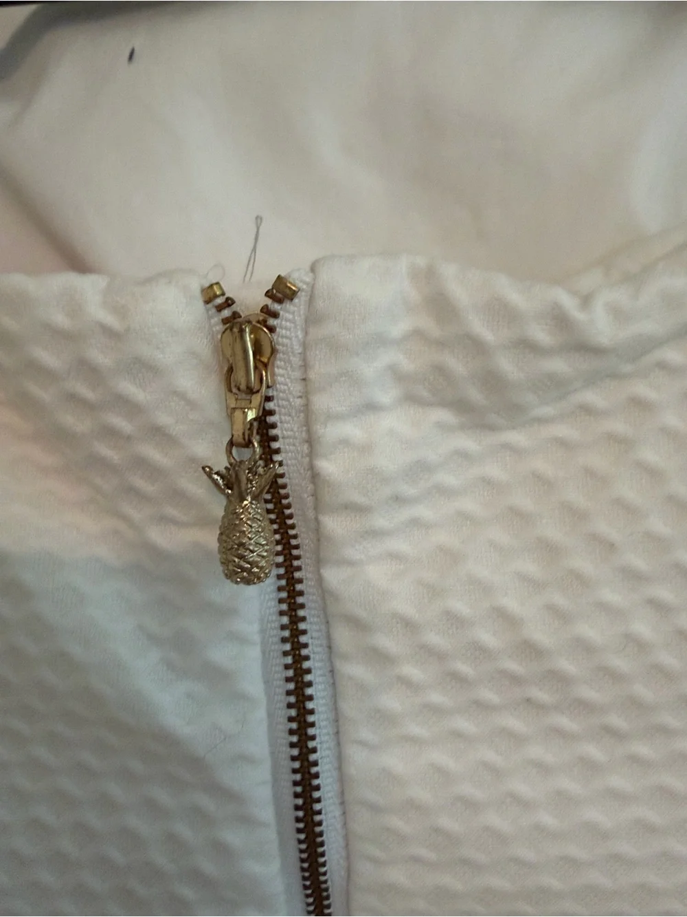 Lilly Pulitzer Elegant White Embroidered strapless dress - Picture 3 of 4